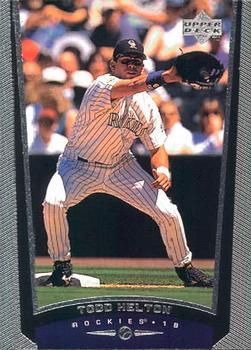 #87 Todd Helton - Colorado Rockies - 1999 Upper Deck Baseball
