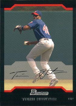 #87 Torii Hunter - Minnesota Twins - 2004 Bowman Baseball