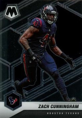 #87 Zach Cunningham - Houston Texans - 2021 Panini Mosaic Football