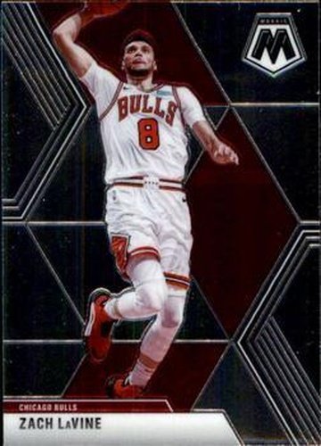 #87 Zach LaVine - Chicago Bulls - 2019-20 Panini Mosaic Basketball