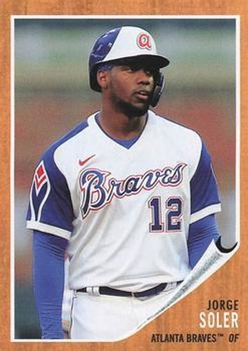 #87 Jorge Soler - Atlanta Braves - 2021 Topps Archives Baseball
