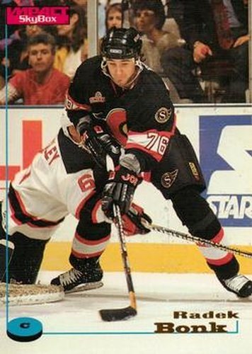 #87 Radek Bonk - Ottawa Senators - 1996-97 SkyBox Impact Hockey