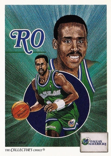 #87 Rolando Blackman - Dallas Mavericks - 1991-92 Upper Deck Basketball