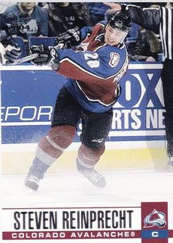 #87 Steven Reinprecht - Colorado Avalanche - 2003-04 Pacific Hockey