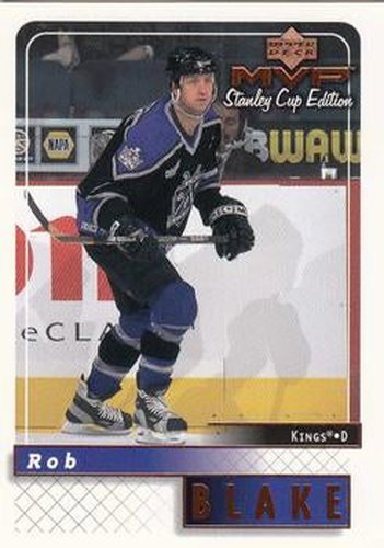 #87 Rob Blake - Los Angeles Kings - 1999-00 Upper Deck MVP Stanley Cup Edition Hockey