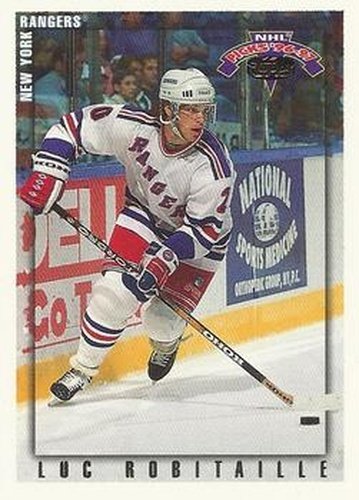 #87 Luc Robitaille - New York Rangers - 1996-97 Topps NHL Picks Hockey