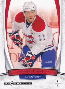 #87 Saku Koivu - Montreal Canadiens - 2007-08 Fleer Hot Prospects Hockey