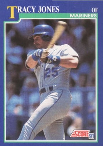 #87 Tracy Jones - Seattle Mariners - 1991 Score Baseball