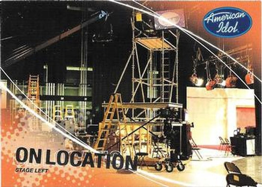 #87 Stage Left - 2004 Fleer American Idol Season 3
