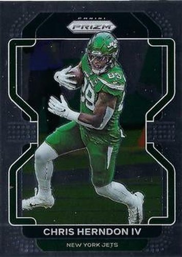 #87 Chris Herndon IV - New York Jets - 2021 Panini Prizm Football