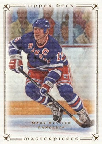 #87 Mark Messier - New York Rangers - 2008-09 Upper Deck Masterpieces Hockey
