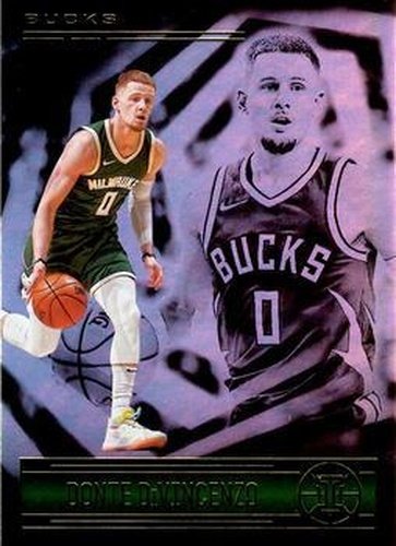 #87 Donte DiVincenzo - Milwaukee Bucks - 2020-21 Panini Illusions Basketball