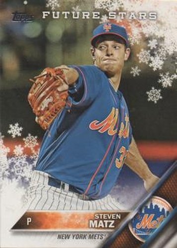 #HMW87 Steven Matz - New York Mets - 2016 Topps Holiday Baseball