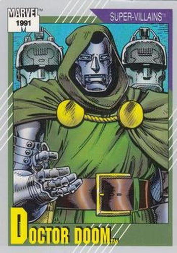 #88 Doctor Doom - 1991 Impel Marvel Universe Series II