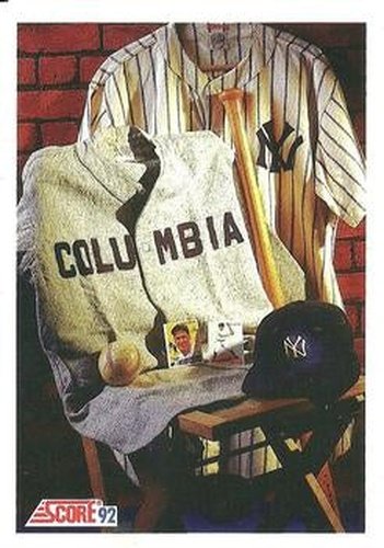#881 Lou Gehrig - New York Yankees - 1992 Score Baseball
