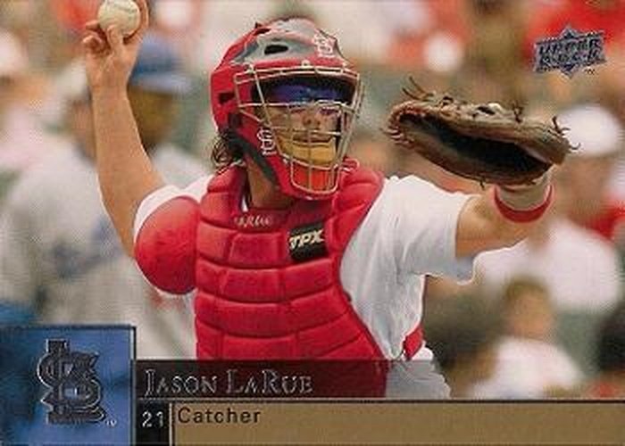 #881 Jason LaRue - St. Louis Cardinals - 2009 Upper Deck Baseball