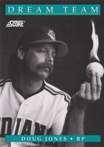 #884 Doug Jones - Cleveland Indians - 1991 Score Baseball