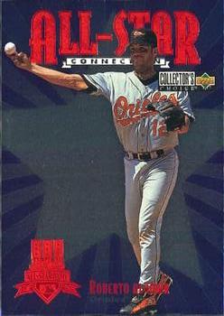 #11 Roberto Alomar - Baltimore Orioles - 1997 Collector's Choice Baseball - All-Star Connection