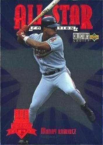 #15 Manny Ramirez - Cleveland Indians - 1997 Collector's Choice Baseball - All-Star Connection