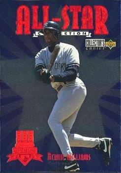 #16 Bernie Williams - New York Yankees - 1997 Collector's Choice Baseball - All-Star Connection