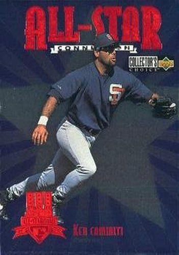 #21 Ken Caminiti - San Diego Padres - 1997 Collector's Choice Baseball - All-Star Connection