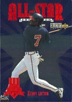 #25 Kenny Lofton - Atlanta Braves - 1997 Collector's Choice Baseball - All-Star Connection