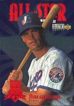 #31 Mark Grudzielanek - Montreal Expos - 1997 Collector's Choice Baseball - All-Star Connection