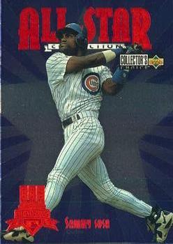 #32 Sammy Sosa - Chicago Cubs - 1997 Collector's Choice Baseball - All-Star Connection