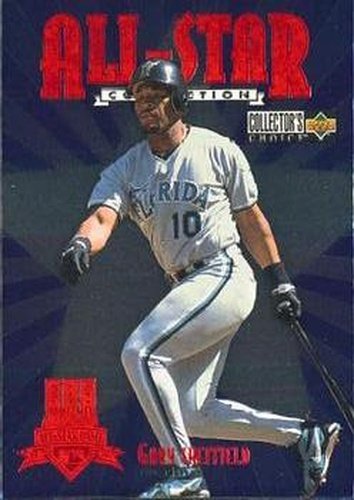 #34 Gary Sheffield - Florida Marlins - 1997 Collector's Choice Baseball - All-Star Connection