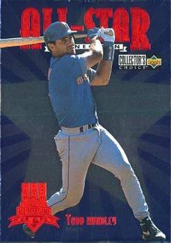 #35 Todd Hundley - New York Mets - 1997 Collector's Choice Baseball - All-Star Connection