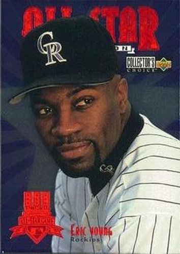 #38 Eric Young - Colorado Rockies - 1997 Collector's Choice Baseball - All-Star Connection