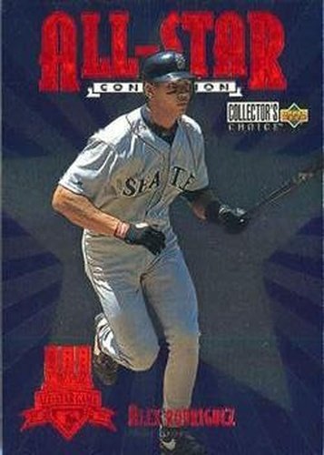 #4 Alex Rodriguez - Seattle Mariners - 1997 Collector's Choice Baseball - All-Star Connection