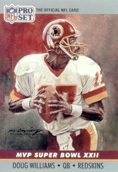 #22 Doug Williams - Washington Redskins - 1990 Pro Set Football - Super Bowl MVP's