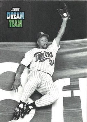 #886 Kirby Puckett - Minnesota Twins - 1992 Score Baseball