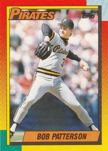 #88T Bob Patterson - Pittsburgh Pirates - 1990 Topps Traded Baseball