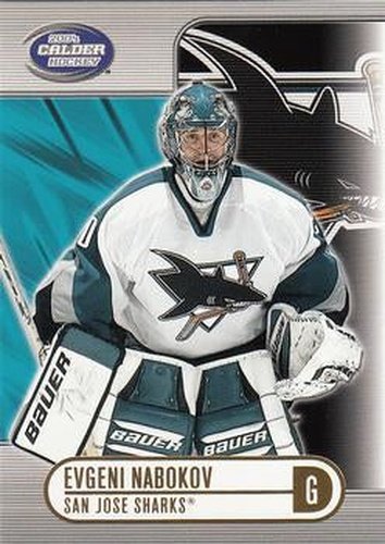 #88 Evgeni Nabokov - San Jose Sharks - 2003-04 Pacific Calder Hockey