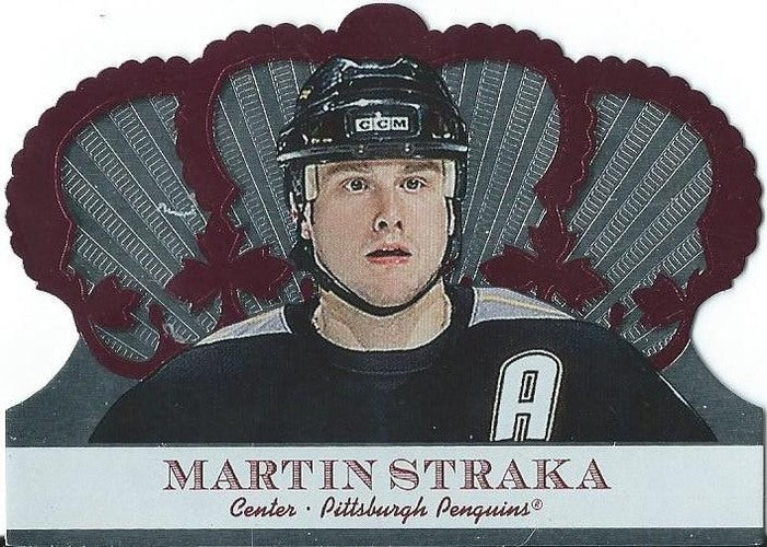 #88 Martin Straka - Pittsburgh Penguins - 2000-01 Pacific Crown Royale Hockey