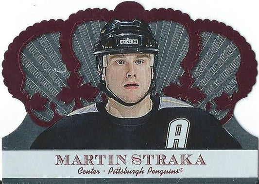 #88 Martin Straka - Pittsburgh Penguins - 2000-01 Pacific Crown Royale Hockey