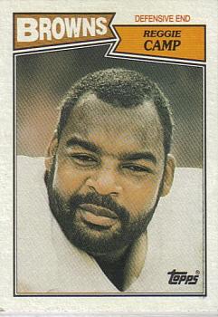 #88 Reggie Camp - Cleveland Browns - 1987 Topps Football