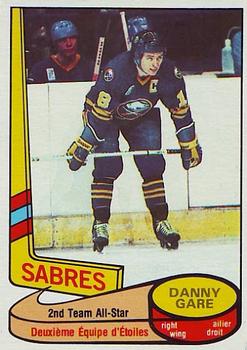 #88 Danny Gare - Buffalo Sabres - 1980-81 O-Pee-Chee Hockey