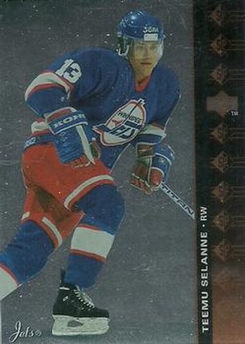 #SP-88 Teemu Selanne - Winnipeg Jets - 1994-95 Upper Deck Hockey - SP