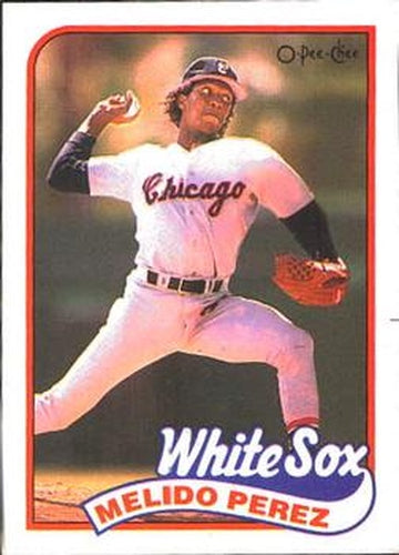 #88 Melido Perez - Chicago White Sox - 1989 O-Pee-Chee Baseball
