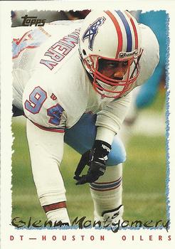 #88 Glenn Montgomery - Houston Oilers - 1995 Topps Football