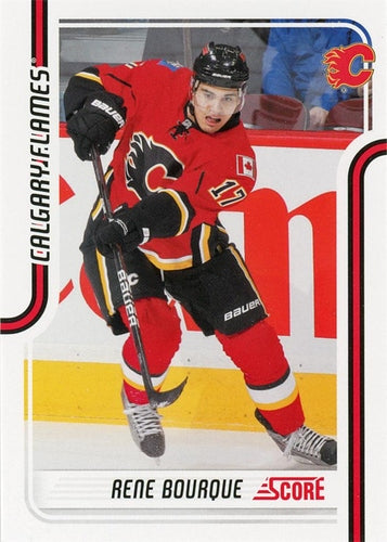 #88 Rene Bourque - Calgary Flames - 2011-12 Score Hockey