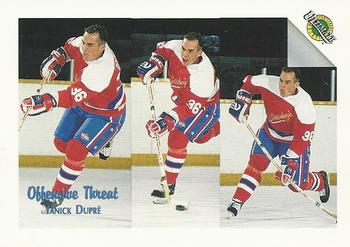 #88 Yanick Dupre / Mikael Nylander - 1991 Ultimate Draft Hockey