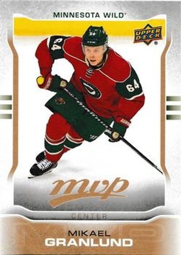 #88 Mikael Granlund - Minnesota Wild - 2014-15 Upper Deck MVP Hockey