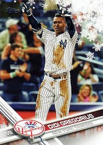 #HMW88 Didi Gregorius - New York Yankees - 2017 Topps Holiday Baseball