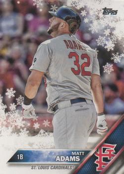 #HMW88 Matt Adams - St. Louis Cardinals - 2016 Topps Holiday Baseball