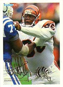 #88 Daniel Stubbs - Cincinnati Bengals - 1994 Fleer Football