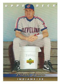 #88 Mark Lewis - Cleveland Indians - 1993 Upper Deck Baseball
